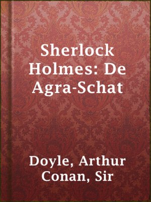 cover image of Sherlock Holmes: De Agra-Schat